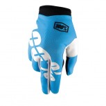 Guantes 100% Itrack Azul